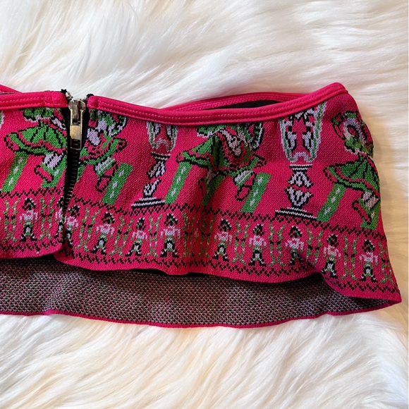 Beach Riot Size Small Pyramid Strapless Bikini Top In Arabian Nights - Picture 7 of 11